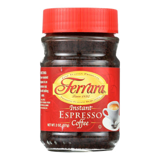 Instant Espresso Coffee by Ferrara – 2 Ounce (Pack of 12), Natural, Pack of 12, Model 2171858