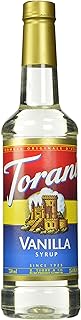 Torani Vanilla Flavored Drink Syrup, 25.4 fl oz, 4 Pack