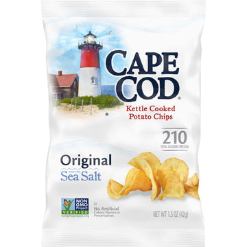 Potato Chips by Cape Cod – 1.5 Ounce (Pack of 56), Original, Pack of 56, Model 27042
