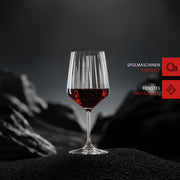 & Nachtmann Red Wine Glasses by Spiegelau – 21.3 Ounces, 630 milliliters, Glass, Red, Model 4450171