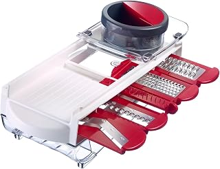 Westmark Vegetable Slicer Schnitzel- Spezi, 12 x 5.1 x 5.5 inches, Red/Black/Gray/White