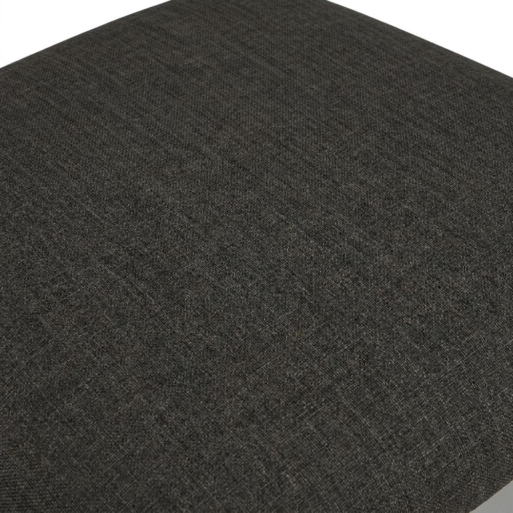 Rubberwood Upholstered Ladder Back Side Chairs Set of by Starlight Canyon Home – Rubberwood Solids with Mindy Veneers, Grey, Pack of 2