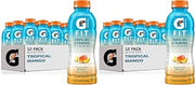 Gatorade Fit Electrolyte Beverage,Healthy Real Hydration,Tropical Mango,16.9.oz Bottles,(Pack of 24)