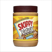 SKIPPY Natural Creamy Peanut Butter Spread with Honey, 26.5 Ounce