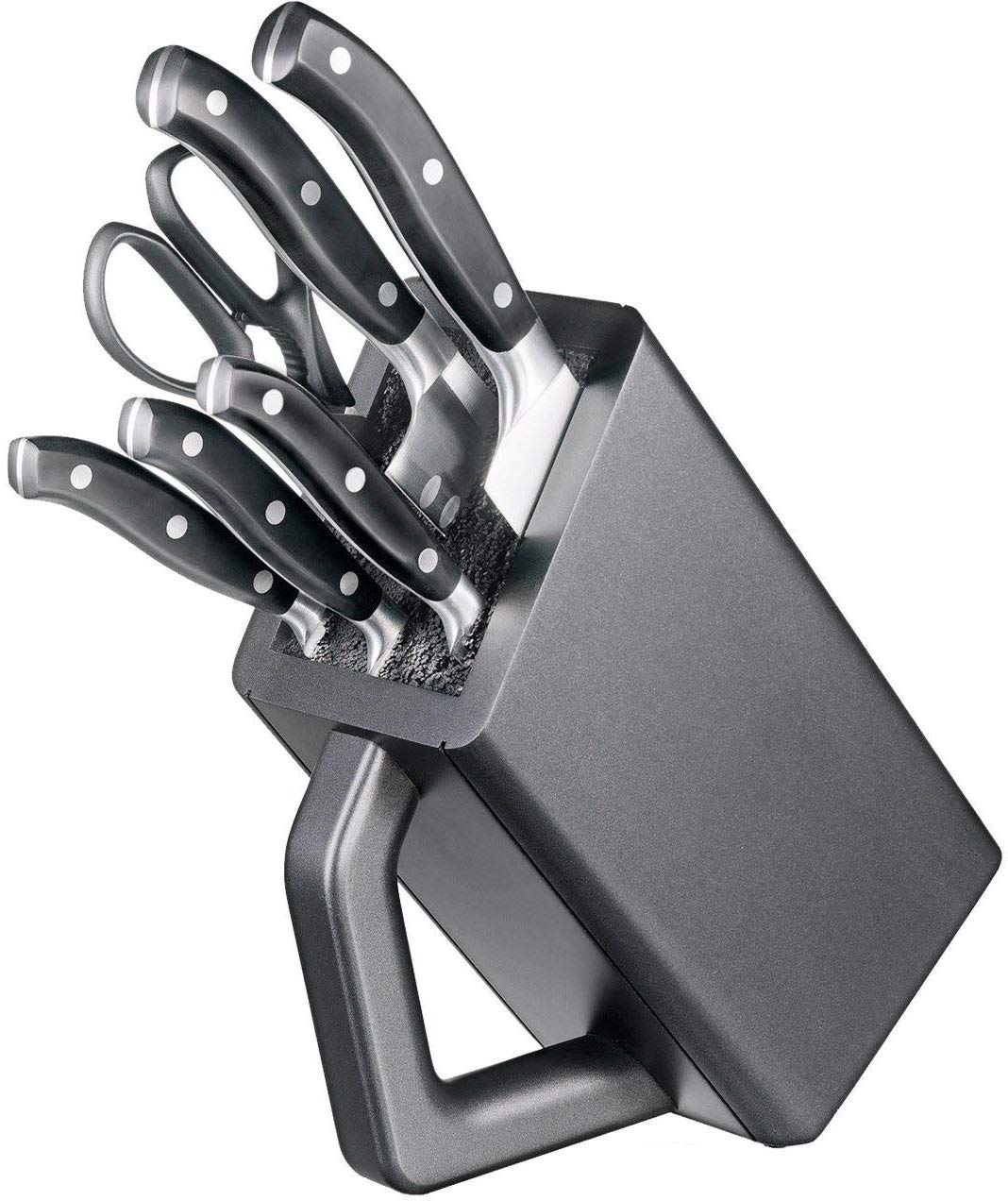 Grand Maître Knife Block by Victorinox – ys/m, Nylon, Black/Brown, Model 7.7243.6