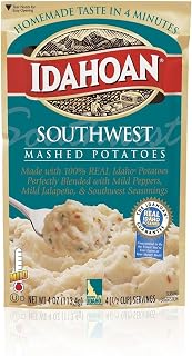 Idahoan Mashed Potatoes Seasoned with Hidden Valley® Original Ranch® 4 oz. (Pack of 4)