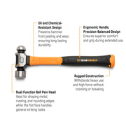 GEARWRENCH 24 oz. / Silver/Black / 1 Ball-Peen Hammers