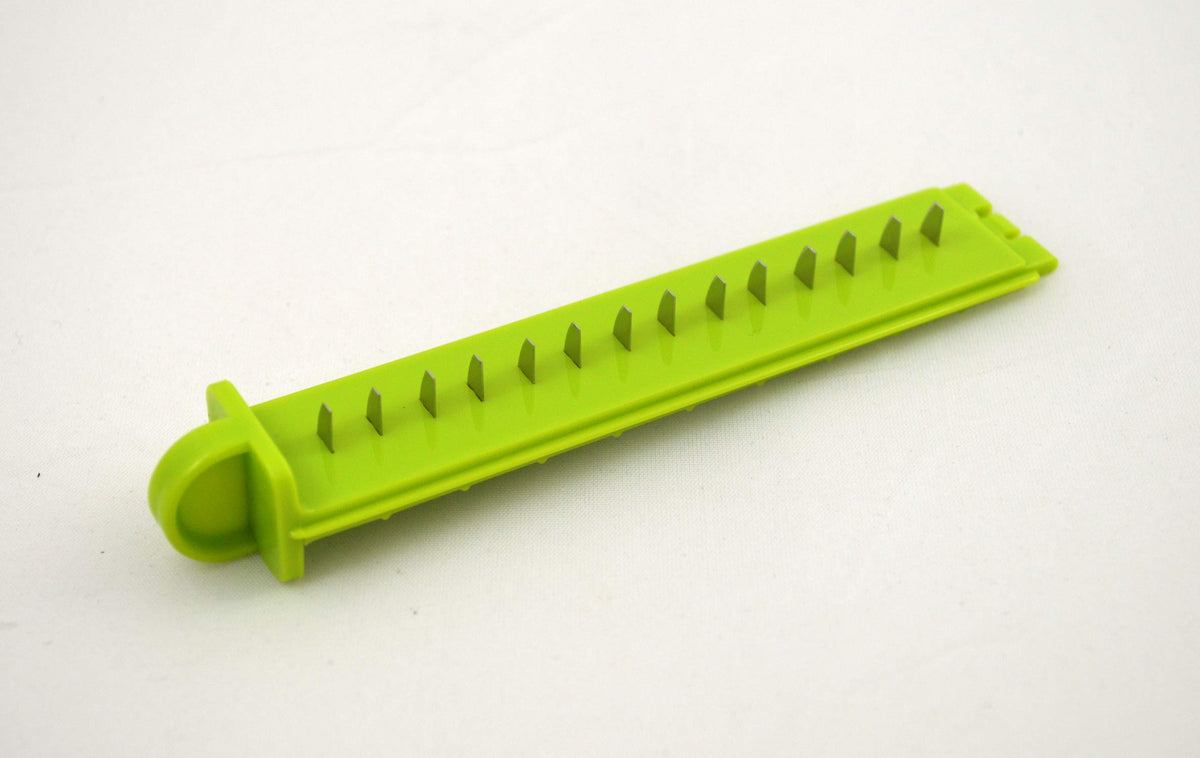 World Cuisine Mandoline/Grater with Container by PADERNO – 12in, Plastic, White, Model A4982176