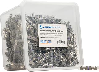Jonard Tools PAB-CP Picabond Connector, Purple, (Box of 1000)