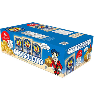 Pirate's Booty Aged Cheddar Lunch Packs by Pirate Brands – 0.5 Ounce (Pack of 36), Pack of 36, Model 1127