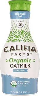 Califia Farms Milk Oat Original Organic, 48 Fl Oz