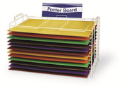 Paper and Board Storage and Drying Rack by Pacon – Standard, Enameled Wire, White, Model PAC75004