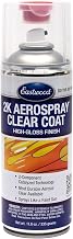 2k Aerosol Spray | Clear Coat Automotive Paint Aerosol Spray with Long-lasting and Durable Finish 11.8 Oz Can | Clear Coat| 1 Pack by Eastwood – Model 14148Z