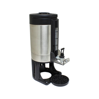 5.7 lt/1.5 gallon gravity flow dispenser by Thunder Group – 5.7 liters, Polypropylene (PP) Stainless Steel, Silver, Model ASGD057