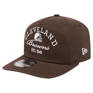Men's Brown Cleveland Browns Stacked 19TWENTY Adjustable Hat by New Era – Cotton, Cleveland Browns, Brown, Model Nfl F26 Stacked 19twenty