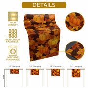 Love Home Burlap Linen Table Runner, 13 x 36 Inches, Pumpkin