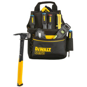 Pro 12 Pocket Tool Pouch and Belt by DEWALT – One Size, Nylon Polyester, Black, Pack of 12, Model DWST40101-1
