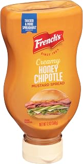 French's Creamy Honey Chipotle Mustard Spread, 12 oz (Pack of 8)