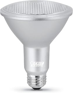 Feit Electric LED PAR30 75W Equivalent 750 Lumens, Dimmable, Long Neck, 25000 Life Hours, 5000K, CEC Compliant Pack of 12