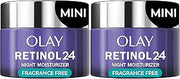 Retinol 24 Face Moisturizer by Olay – 0.5 Fl Oz (Pack of 2), Ivory, Pack of 41, Model av2022-Olay-face moisturizer fragrancefree trial size-abafcc01