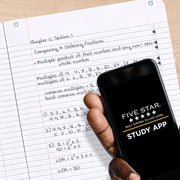 COLLEGE Ruled Composition Books + Study App by Five Star – Model WRCB