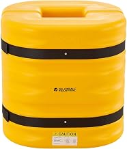 Global Industrial Column Protector, 8" Opening 24"H, High-Visibility Yellow