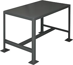 Durham Steel Medium Duty Machine Table, MT244830-2K195, 1 Shelves, 2000 lbs Capacity, 48" Length x 24" Width x 30" Height