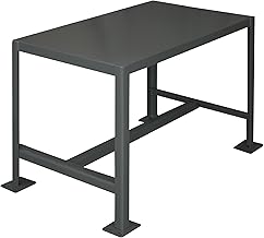 Durham Steel Medium Duty Machine Table, MT243630-2K195, 1 Shelves, 2000 lbs Capacity, 36" Length x 24" Width x 30" Height