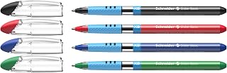 Schneider 151294 Assorted Slider XB Ball Point Pens - Pack of 4