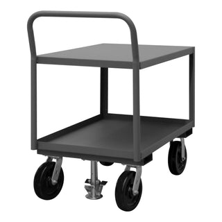 Low Deck Service Truck by Durham – Alloy Steel, Gray, Model LDO-303641-2-8PHFL-95
