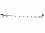 Chrome Hanging Rail 24" W by Nexel – 24 inch, Nickel, Chrome, Model AHR24C