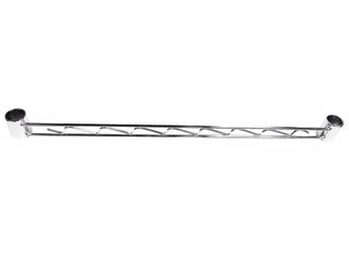 Chrome Hanging Rail 24" W by Nexel – 24 inch, Nickel, Chrome, Model AHR24C