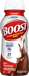 BOOST Original Nutritional Shake, Ready to Drink, Rich Chocolate, 24 Pack