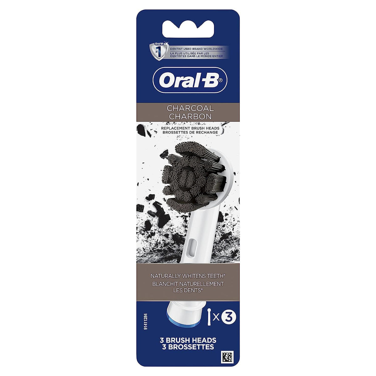 Oral-B 3 Count (Pack of 1) / Coffee / 1 Toothbrush Replacement Heads