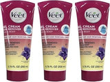 Fast Acting Gel Cream Hair Remover Veet Hair Remover Women 6.78 oz (Pack of 3)