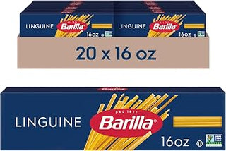 Barilla Linguine Pasta, Non-GMO Kosher Pasta, 16oz. (20PK)
