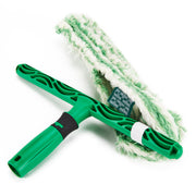 Commercial Monsoon Plus StripWasher® Sleeve with Scrub Pad (Case of 10) by UNGER – 14 inches, Green, Pack of 10, Model MS350