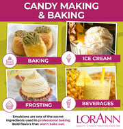 LorAnn Pineapple Bakery Emulsion by LorAnn Oils – 16 fluid ounces, No Color, Model 0741-1000