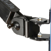 LCD Flat Panel Monitor Arm by Global Industrial – 17"L x 7"W x 5"H, Alloy Steel, Black, Model 249624