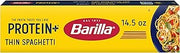 Barilla Protein+ (Plus) Thin Spaghetti Pasta, 14.5 Ounce - plant based - Made from Lentils, Chickpeas & Peas - Non-GMO, Kosher Certified