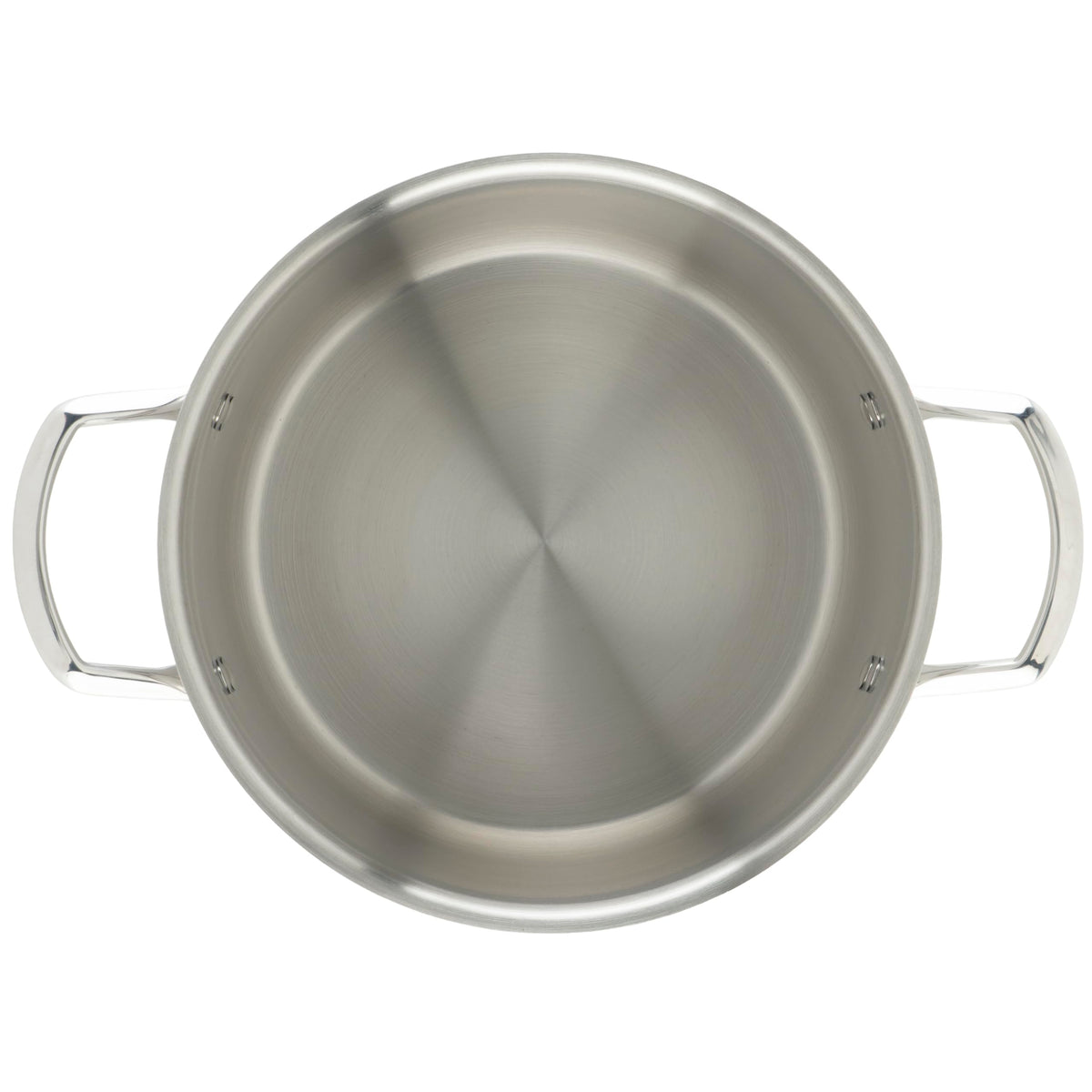 Winco 6 Quarts / Stock Pot TriPly / Silver Stockpots