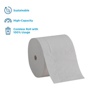 Georgia Pacific 19375 Coreless Bath Tissue by Georgia-Pacific – 36 Rolls, Paper, White, Model GPC19375