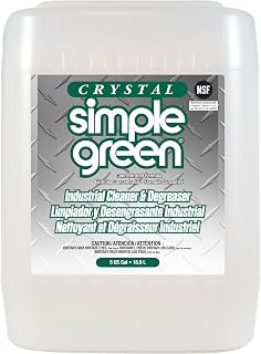 Simple Green 19005 Crystal Industrial Cleaner/Degreaser, 5gal, Pail