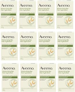 Aveeno Naturals Moisturizing Bar for Dry Skin 3.50 oz (Pack of 12) - Packaging May Vary