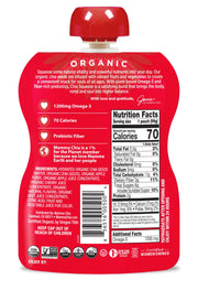 Mamma Chia Cherry Love / 3.5 Ounce (Pack of 16) / Vitality Pouches Fruit Snacks