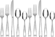 Oneida Moda Flatware Set | Stainless Steel | Service for 12 | 65-Piece, Pack of 2