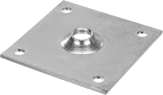 Component Hardware Zinc Plated Steel Removable Mounting Plate - 3-1/2" x 3-1/2"