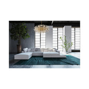 Vera 38 Light Pendant by Lighting Design – Metal, Clear, Model 2550D42SG