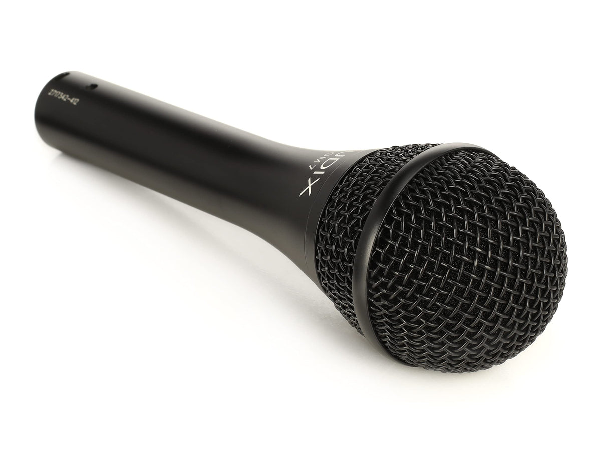 Hypercardioid Handheld Dynamic Vocal Microphone for Stage Singers - Black by AUDIX – 6.00 x 9.00 x 12.00 inches, Zinc, Black, Model OM7