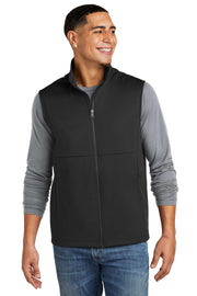 Unisex Soft Shell Vest by SPORT-TEK – 4X-Large, Deep Black, Model ST981